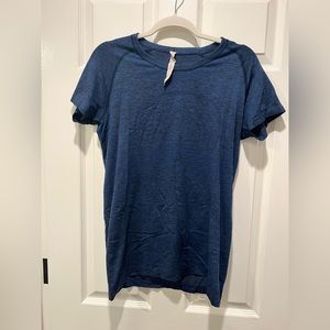 Lululemon swiftly tech short sleeve shirt - blue